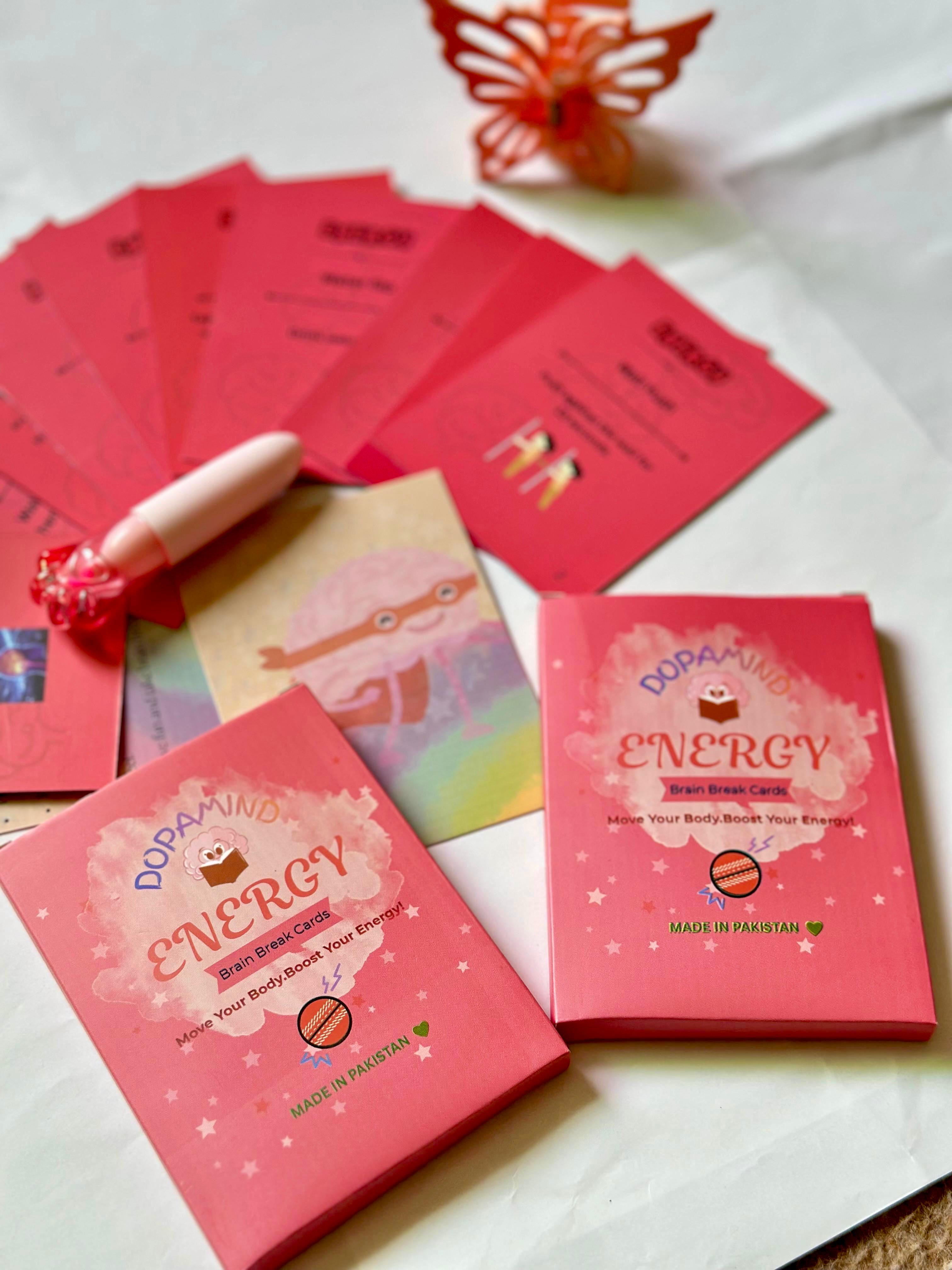 Brain Break Activity Cards - ENERGY